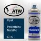 Preview: Opel, Powerblau Metallic, GTS: 400ml Sprühdose, von ATW Autoteile West.